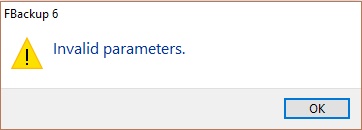 Other Invalid Parameteres Screen.jpg